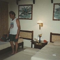 IDN Bali 1990OCT02 WRLFC WGT 005  Our rooms were clean and basic. It's not that we spent any quality time there or anything. : 1990, 1990 World Grog Tour, Asia, Bali, Indonesia, October, Rugby League, Wests Rugby League Football Club